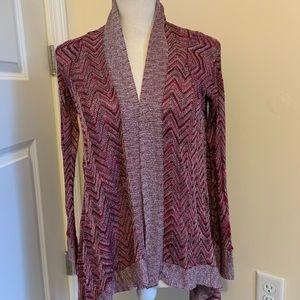 INC Multiple Pink Colored Cardigan